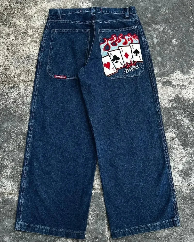 UrbanVibe Y2K Baggy Harajuku Pants | Trendy Streetwear for Women | Casual Look | Comfortable &amp; Stylish