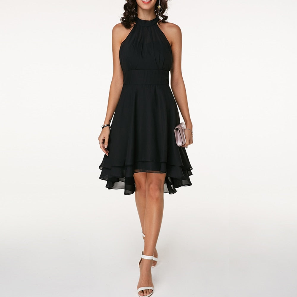 CharmingVibe Stylisches Kleid mit Rüschen | Elegantes Design | Für Jeden Anlass
