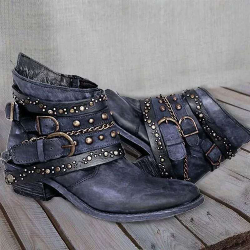 Ilanael vintage boots for women | Fashionable &amp; robust | Perfect for autumn