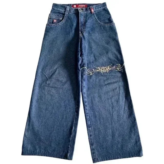 UrbanVibe Y2K Baggy Harajuku Pants | Trendy Streetwear for Women | Casual Look | Comfortable &amp; Stylish