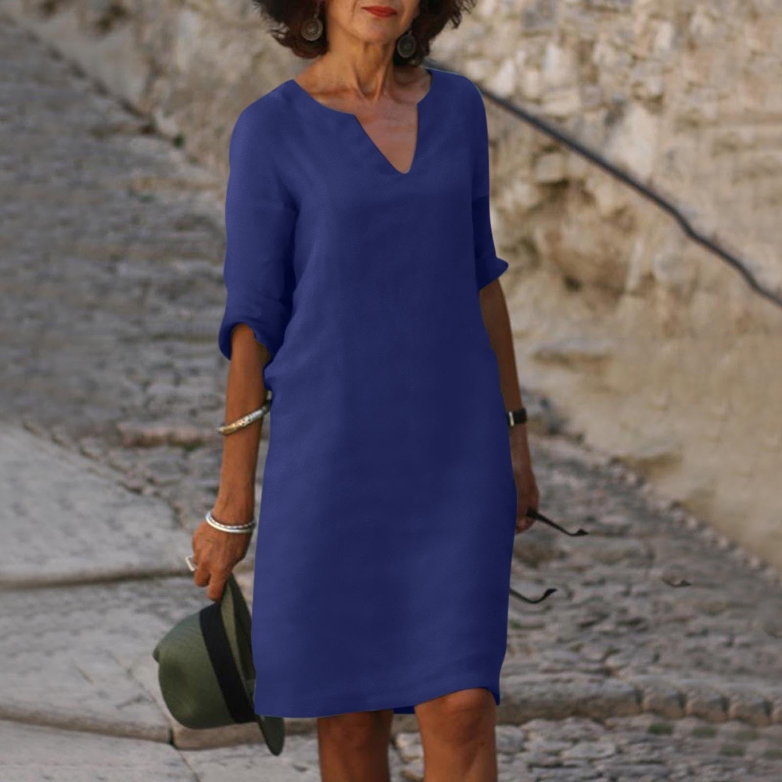 Robe d'été aérée pour femme Coralia | Léger et élégant | Parfait pour l'été | Confortable et élégant 