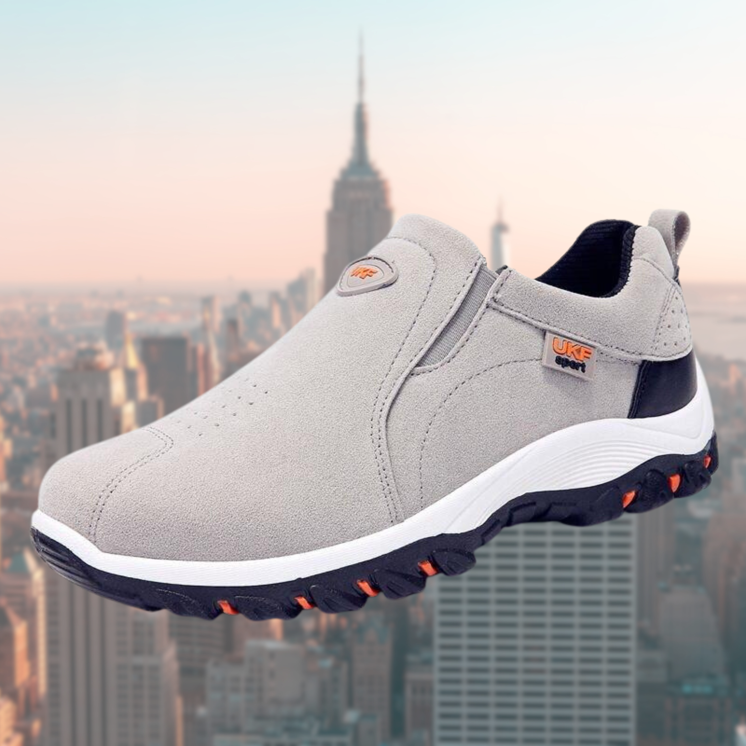 Fiorael Orthopädische Slip-On Schuhe | Bequem & Rutschfest | Perfekt für den Alltag