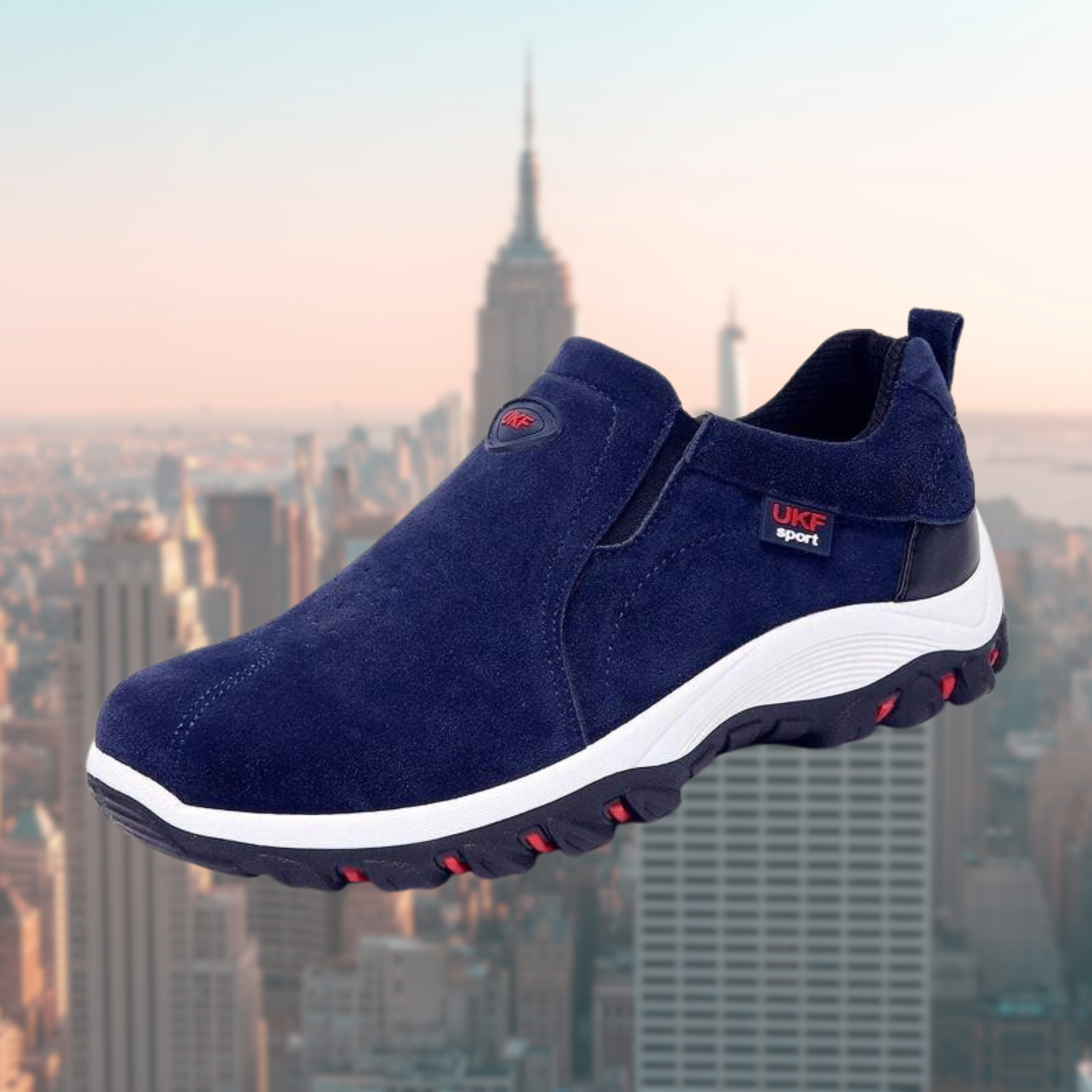 Fiorael Orthopädische Slip-On Schuhe | Bequem & Rutschfest | Perfekt für den Alltag