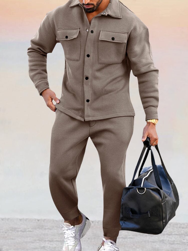 FlexFit Athleisure 2-Teiler Set für Herren | Komfortabel & Stylisch | Sport & Freizeit