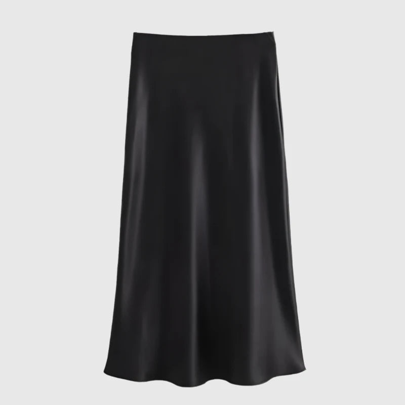 GraceFlow | Jupe longue élégante avec taille élastique | Léger et confortable | Parfait pour l'été et les loisirs