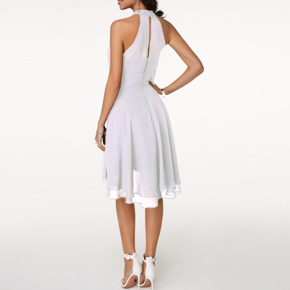 CharmingVibe Stylisches Kleid mit Rüschen | Elegantes Design | Für Jeden Anlass