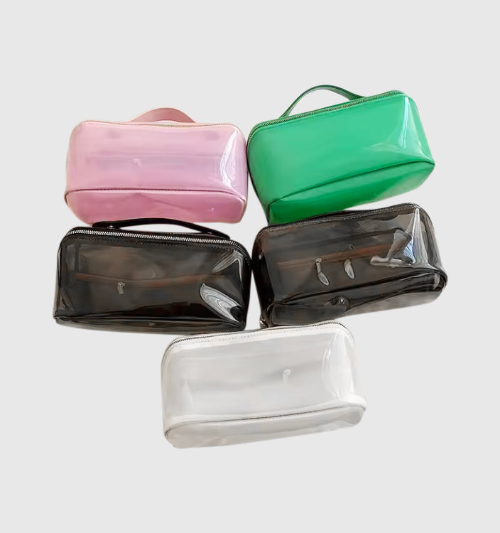 Ainhoa ​​ClearStyle Organizer | Stylish Transparent Travel Organizer | Practical &amp; Elegant