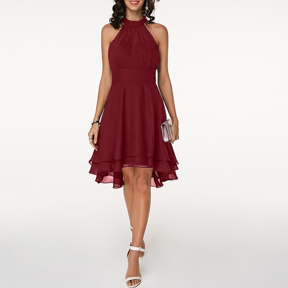 CharmingVibe Stylisches Kleid mit Rüschen | Elegantes Design | Für Jeden Anlass