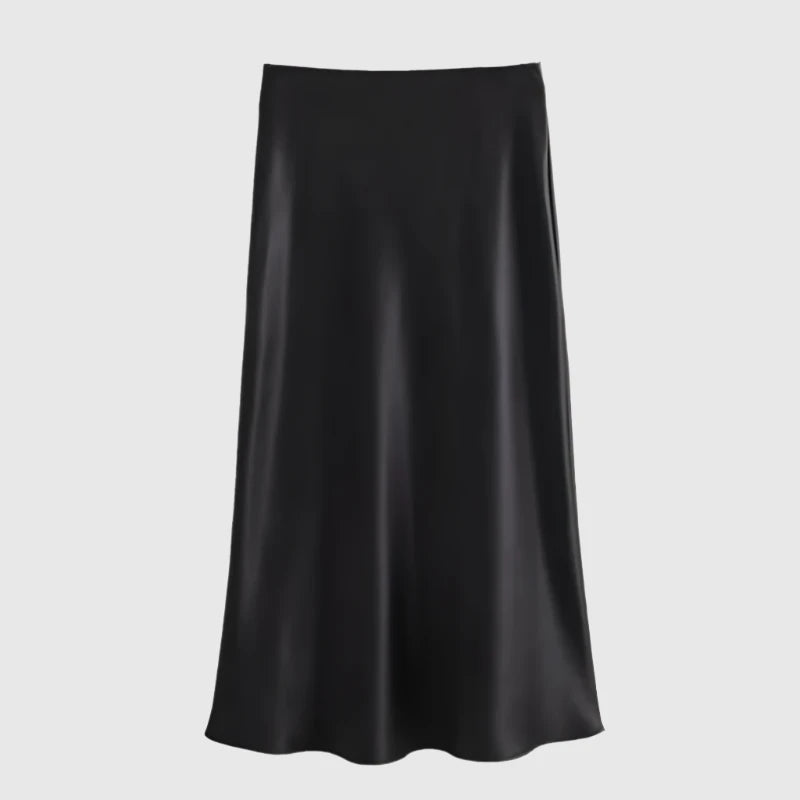 GraceFlow | Jupe longue élégante avec taille élastique | Léger et confortable | Parfait pour l'été et les loisirs