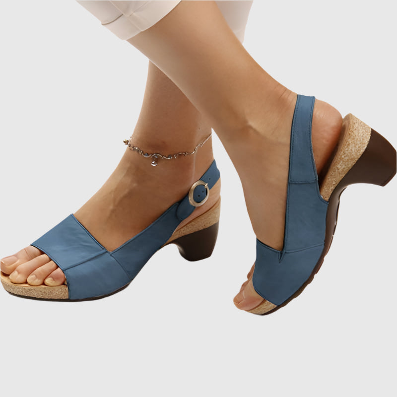 VeraFlex Orthopedic Wedges for Women | Comfortable Heeled Sandals | Stylish Summer Shoes for Every Occasion 
