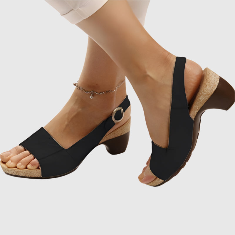 VeraFlex Orthopedic Wedges for Women | Comfortable Heeled Sandals | Stylish Summer Shoes for Every Occasion 