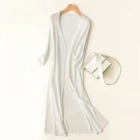 EllaSoft Lightweight Women's Long Cardigan | Airy &amp; Comfortable | Perfect for Everyday &amp; Leisure