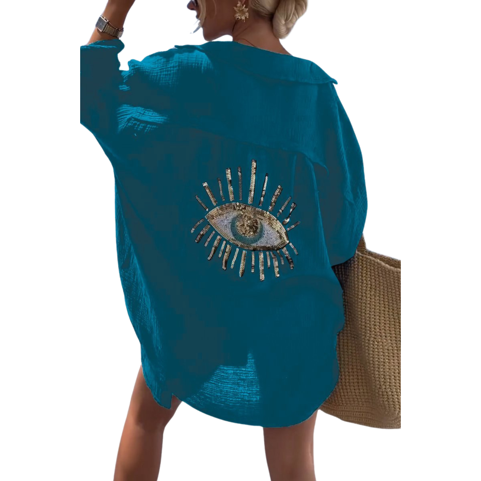 LunaShine Women's Tunic | Light &amp; Elegant | Perfect for Summer &amp; Beach Holidays