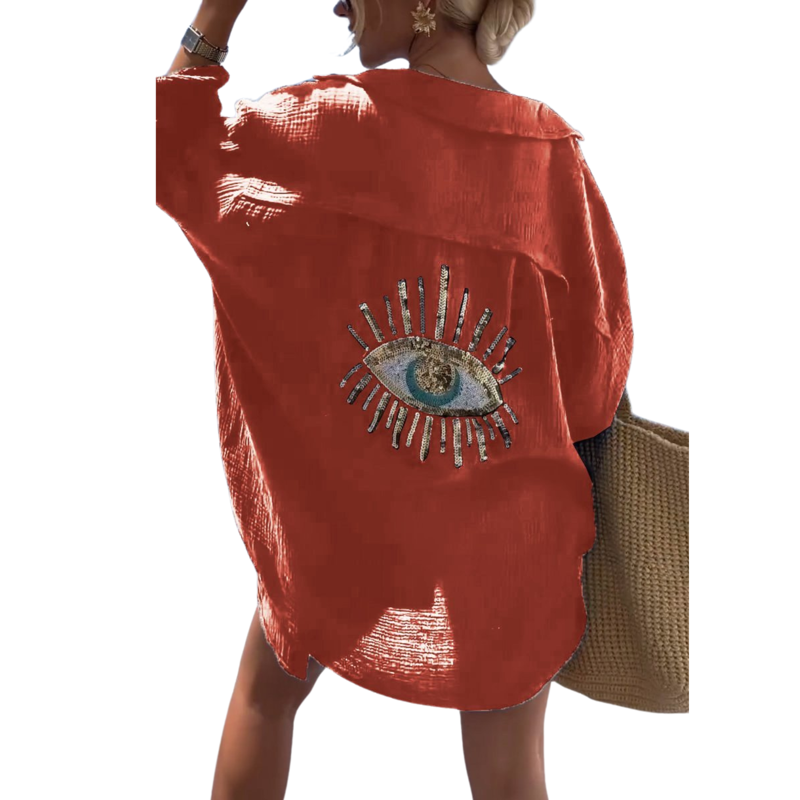 LunaShine Women's Tunic | Light &amp; Elegant | Perfect for Summer &amp; Beach Holidays