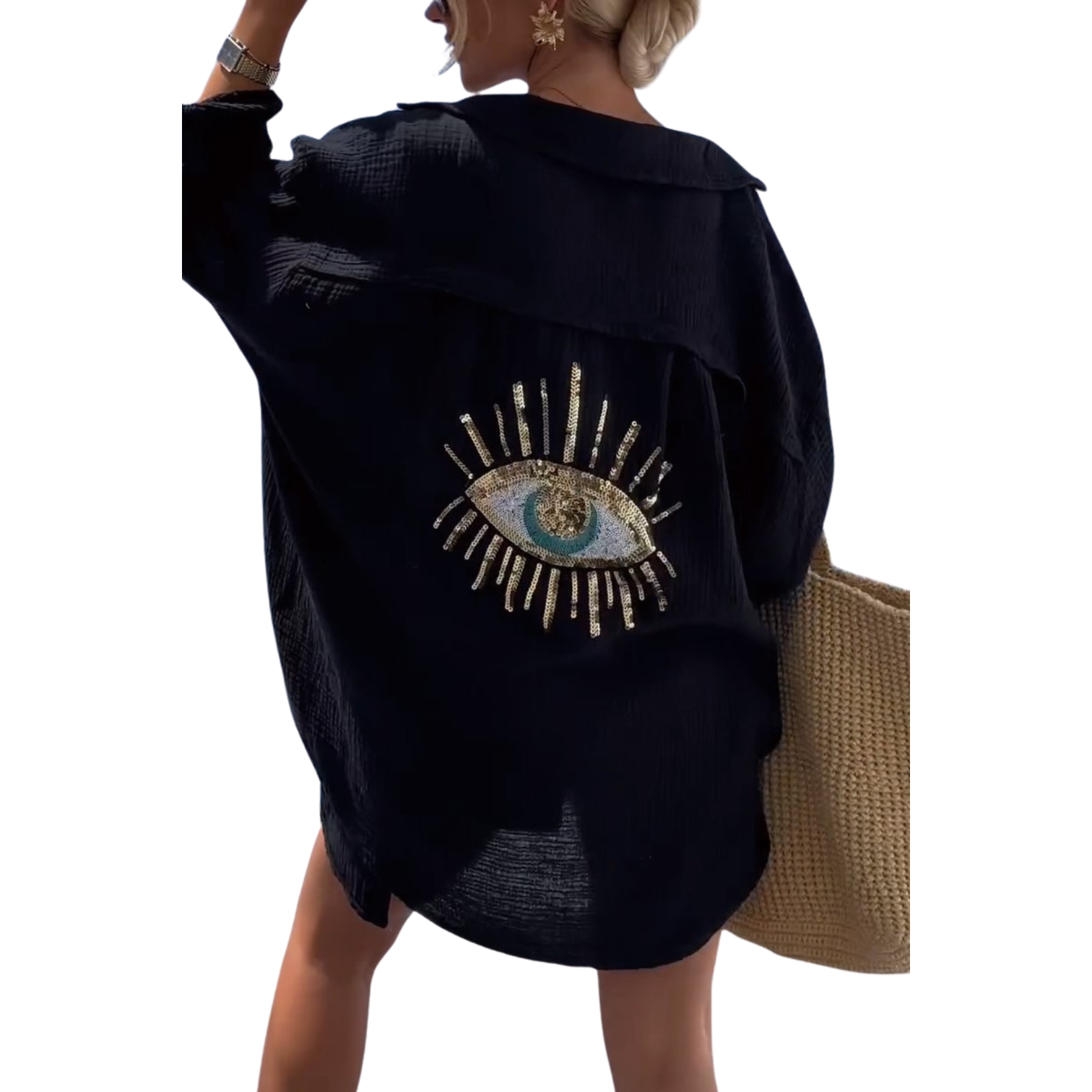 LunaShine Women's Tunic | Light &amp; Elegant | Perfect for Summer &amp; Beach Holidays