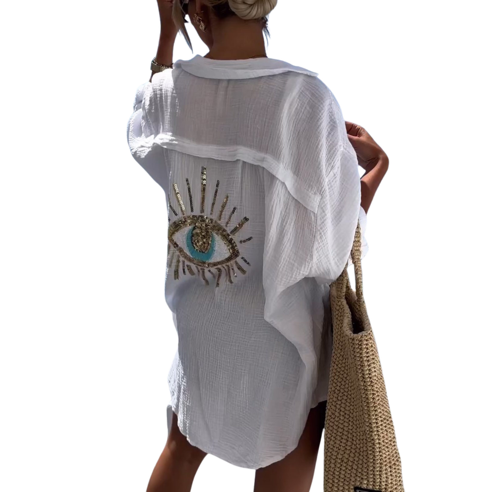 LunaShine Women's Tunic | Light &amp; Elegant | Perfect for Summer &amp; Beach Holidays