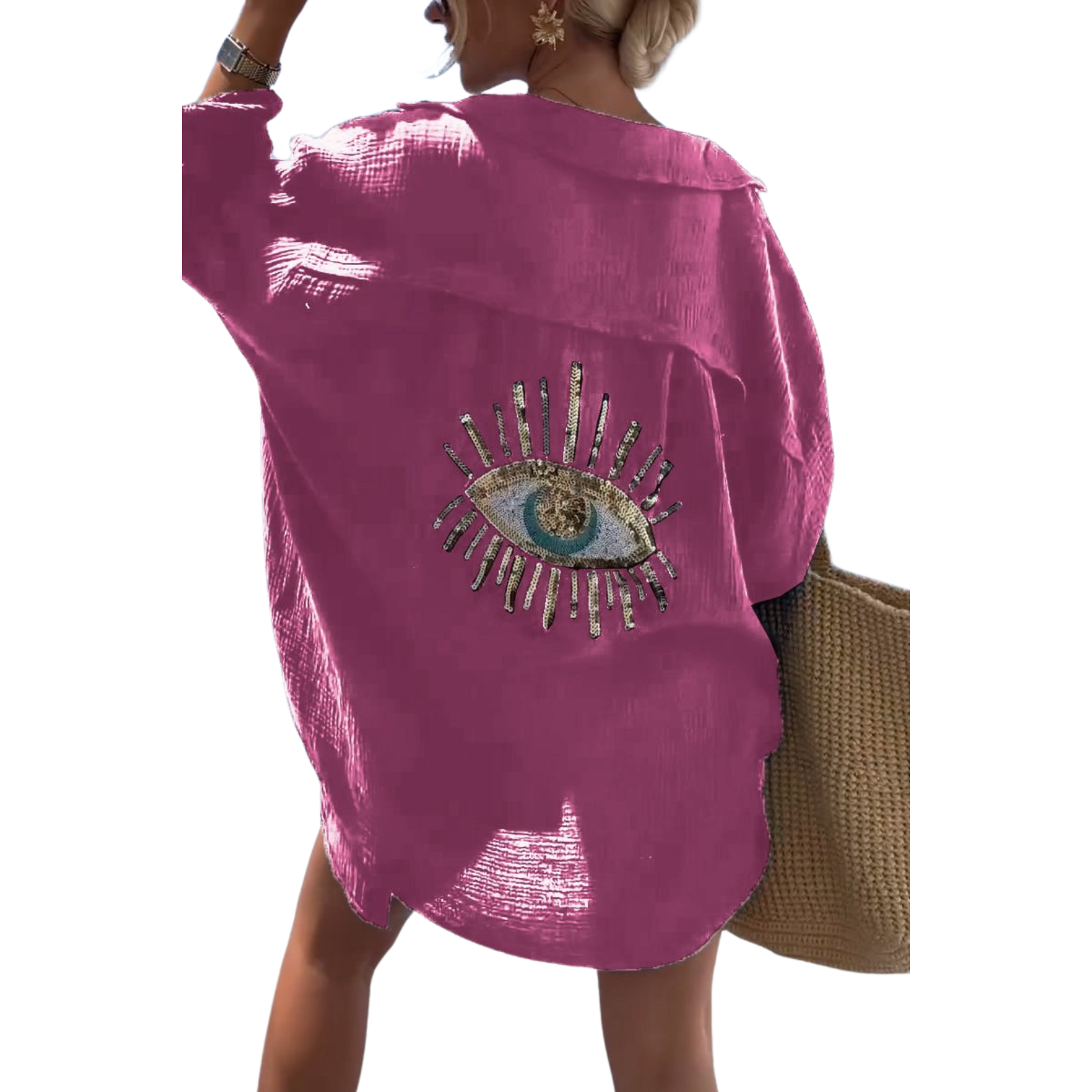 LunaShine Women's Tunic | Light &amp; Elegant | Perfect for Summer &amp; Beach Holidays