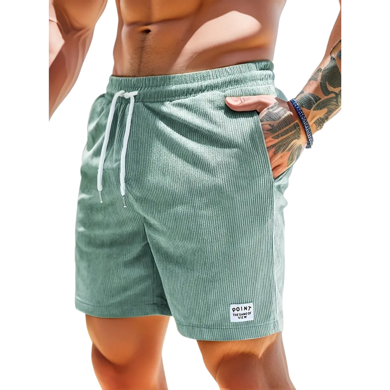 WaveFlex Men's Swim Trunks | Casual style for beach &amp; pool | Quick-drying