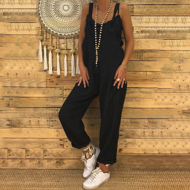 Eleanora Vintage Jumpsuit | Stylish &amp; Comfortable | Perfect for Everyday &amp; Leisure