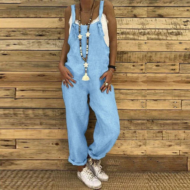 Eleanora Vintage Jumpsuit | Stylish &amp; Comfortable | Perfect for Everyday &amp; Leisure