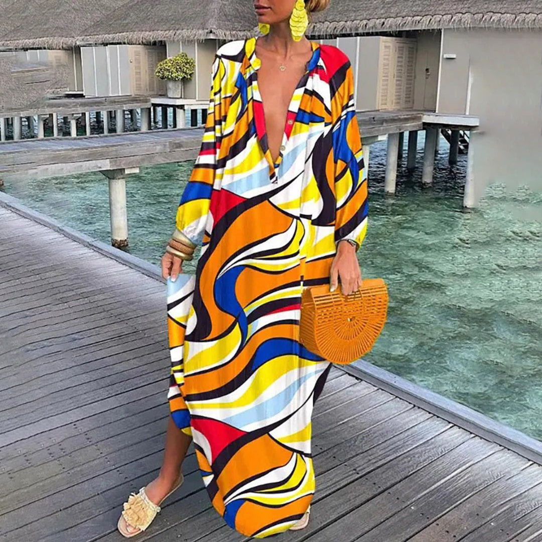 Nyra Chic Maxi Dress for Women | Timeless style for every day | Elegant and versatile 