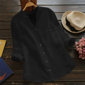Chemise décontractée pour homme LinenFlex | Mélange lin-coton | Respirant | Léger et confortable