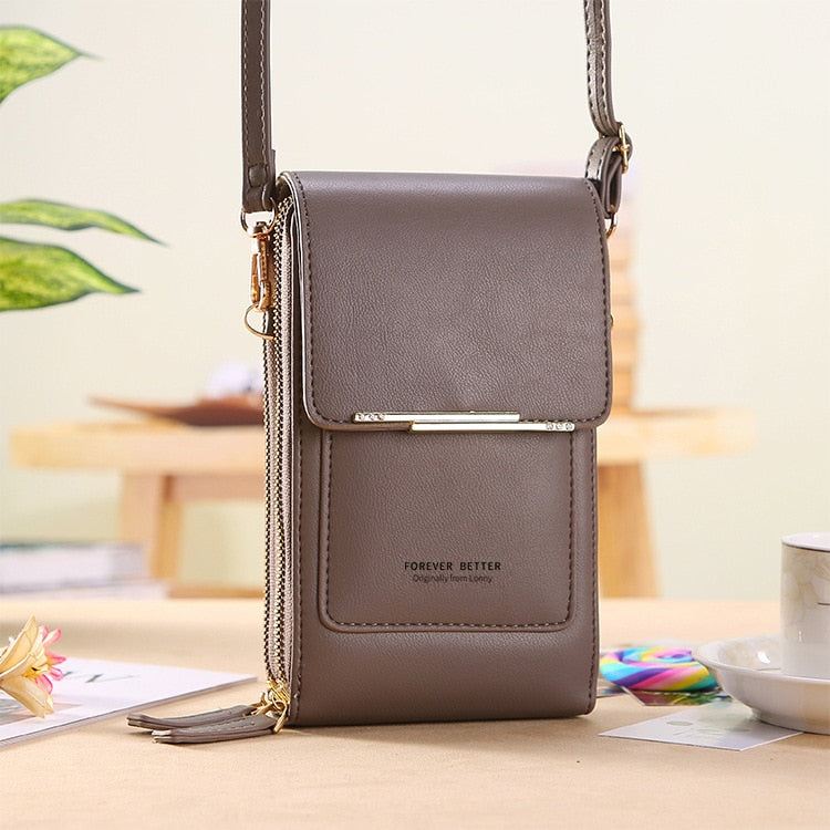 Sac à bandoulière haut de gamme StyleMaven | À la mode et polyvalent | Fonction tactile | Parfait pour un usage quotidien et en voyage