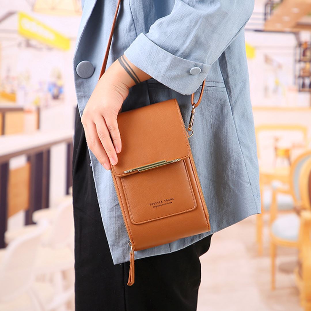 Sac à bandoulière haut de gamme StyleMaven | À la mode et polyvalent | Fonction tactile | Parfait pour un usage quotidien et en voyage