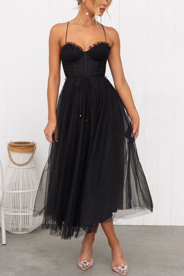 Arinthra Traumhaftes Maxi-Kleid | Elegante Abendmode | Luftig & Stilvoll | Perfekt für besondere Anlässe
