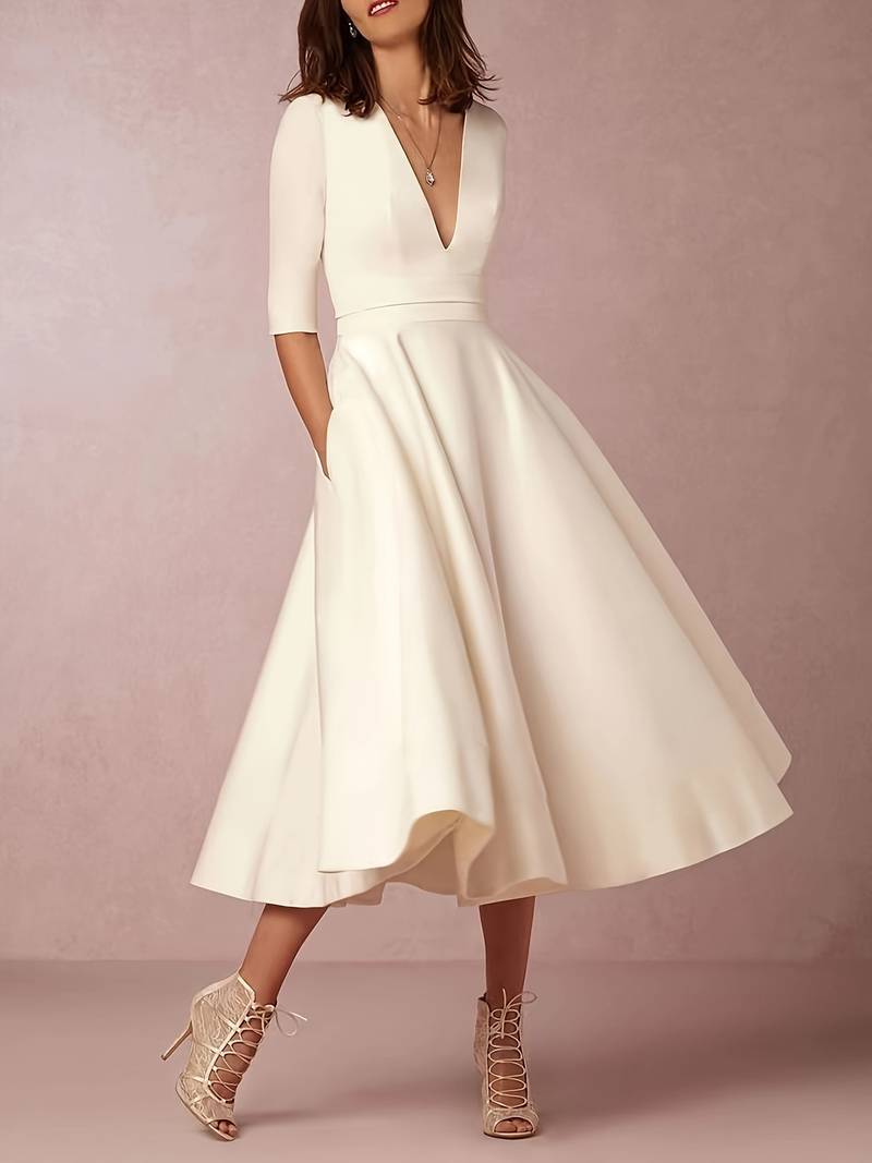 Robe trapèze RetroVibe des années 60 | Style vintage | Design élégant | Mode intemporelle pour femmes