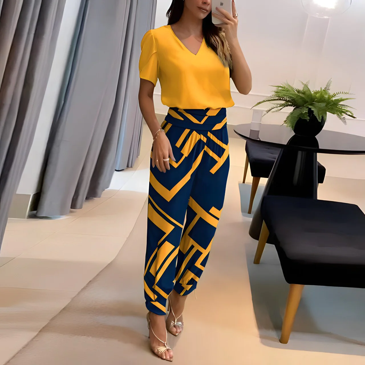 Zynara Women's Blouses &amp; Pants Set | Timeless &amp; Stylish | Perfect Fit | Comfortable &amp; Elegant 