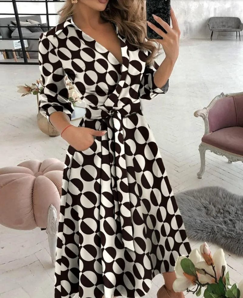 LuxeMidi Women's Midi Dress | Elegant for Formal Occasions and Special Moments