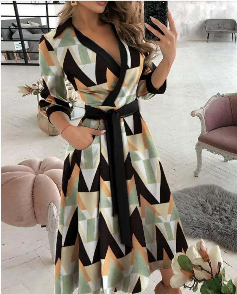 LuxeMidi Women's Midi Dress | Elegant for Formal Occasions and Special Moments
