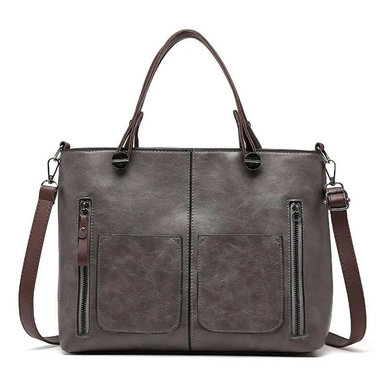 EliteHold Sac à main en cuir élégant pour femme | De haute qualité et intemporel | Parfait pour la vie quotidienne et les affaires