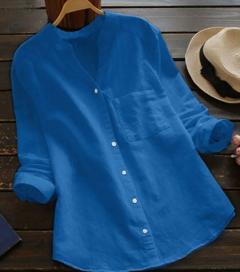 Chemise décontractée pour homme LinenFlex | Mélange lin-coton | Respirant | Léger et confortable