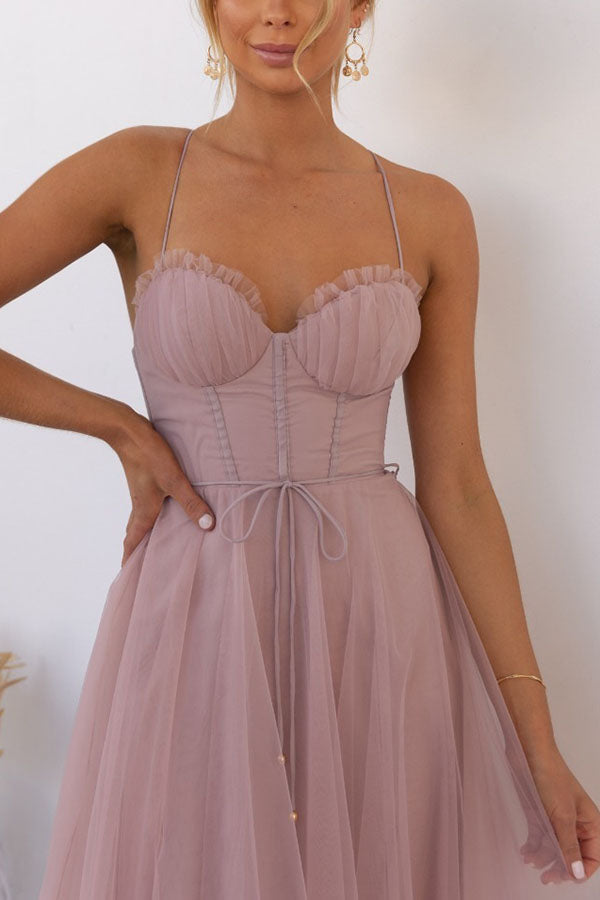 Arinthra Traumhaftes Maxi-Kleid | Elegante Abendmode | Luftig & Stilvoll | Perfekt für besondere Anlässe
