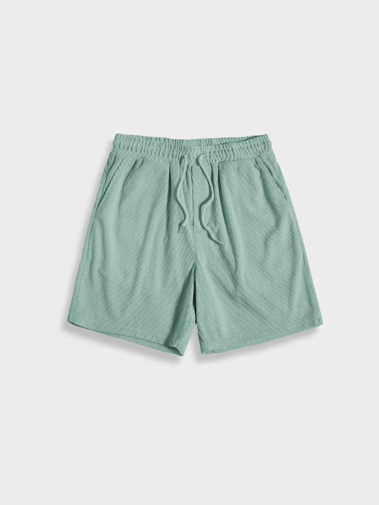 SommerCord Herren Set | Leichtes Cordhemd und Shorts