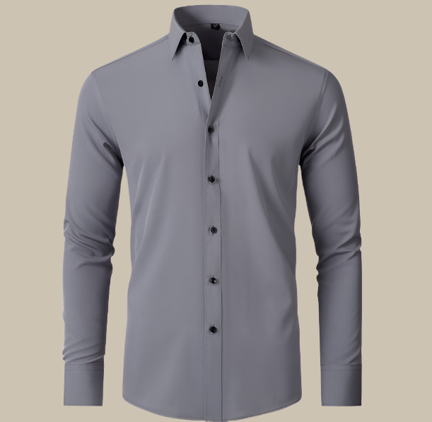 EliteFit Herren Business-Hemd | Super-Stretch | Perfekte Passform | Eleganter & Bequemer Stil