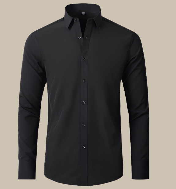 EliteFit Herren Business-Hemd | Super-Stretch | Perfekte Passform | Eleganter & Bequemer Stil