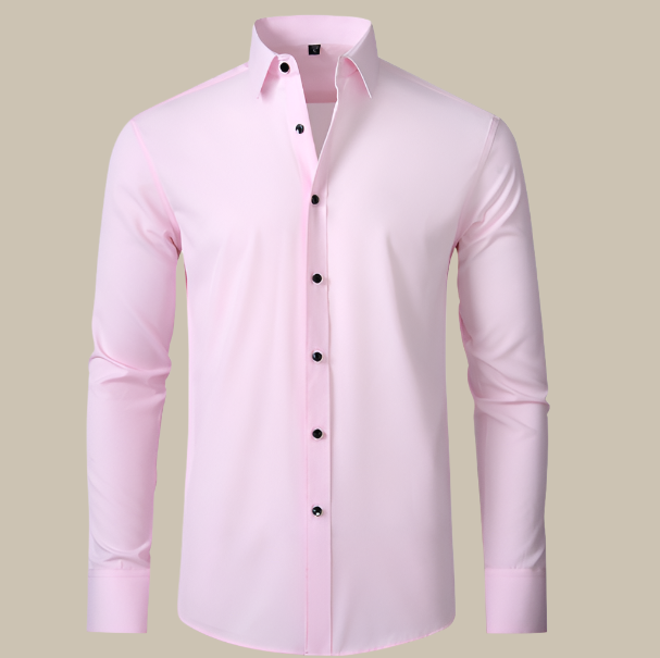 EliteFit Herren Business-Hemd | Super-Stretch | Perfekte Passform | Eleganter & Bequemer Stil
