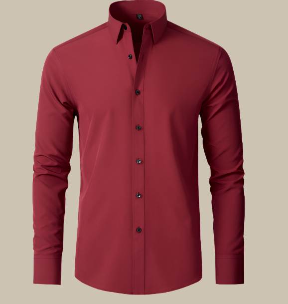 EliteFit Herren Business-Hemd | Super-Stretch | Perfekte Passform | Eleganter & Bequemer Stil