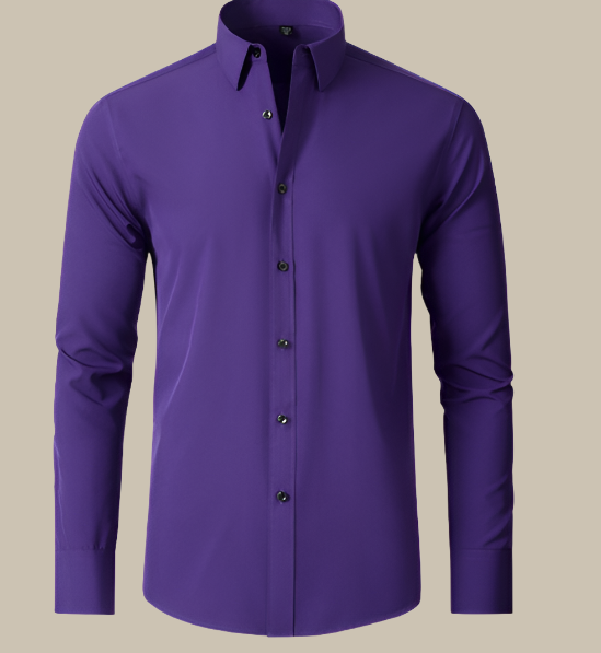 EliteFit Herren Business-Hemd | Super-Stretch | Perfekte Passform | Eleganter & Bequemer Stil