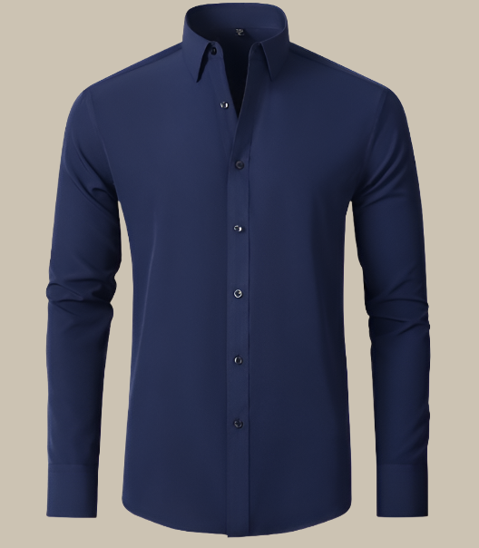 EliteFit Herren Business-Hemd | Super-Stretch | Perfekte Passform | Eleganter & Bequemer Stil
