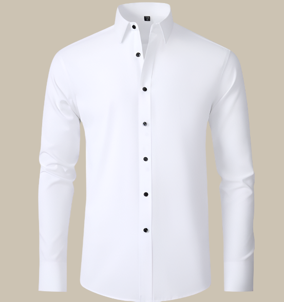 EliteFit Herren Business-Hemd | Super-Stretch | Perfekte Passform | Eleganter & Bequemer Stil