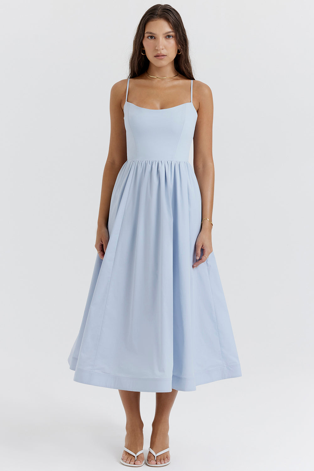 Aveline Sommer Eleganz Kleid | Leicht & Luftig für Stilvolle Tage