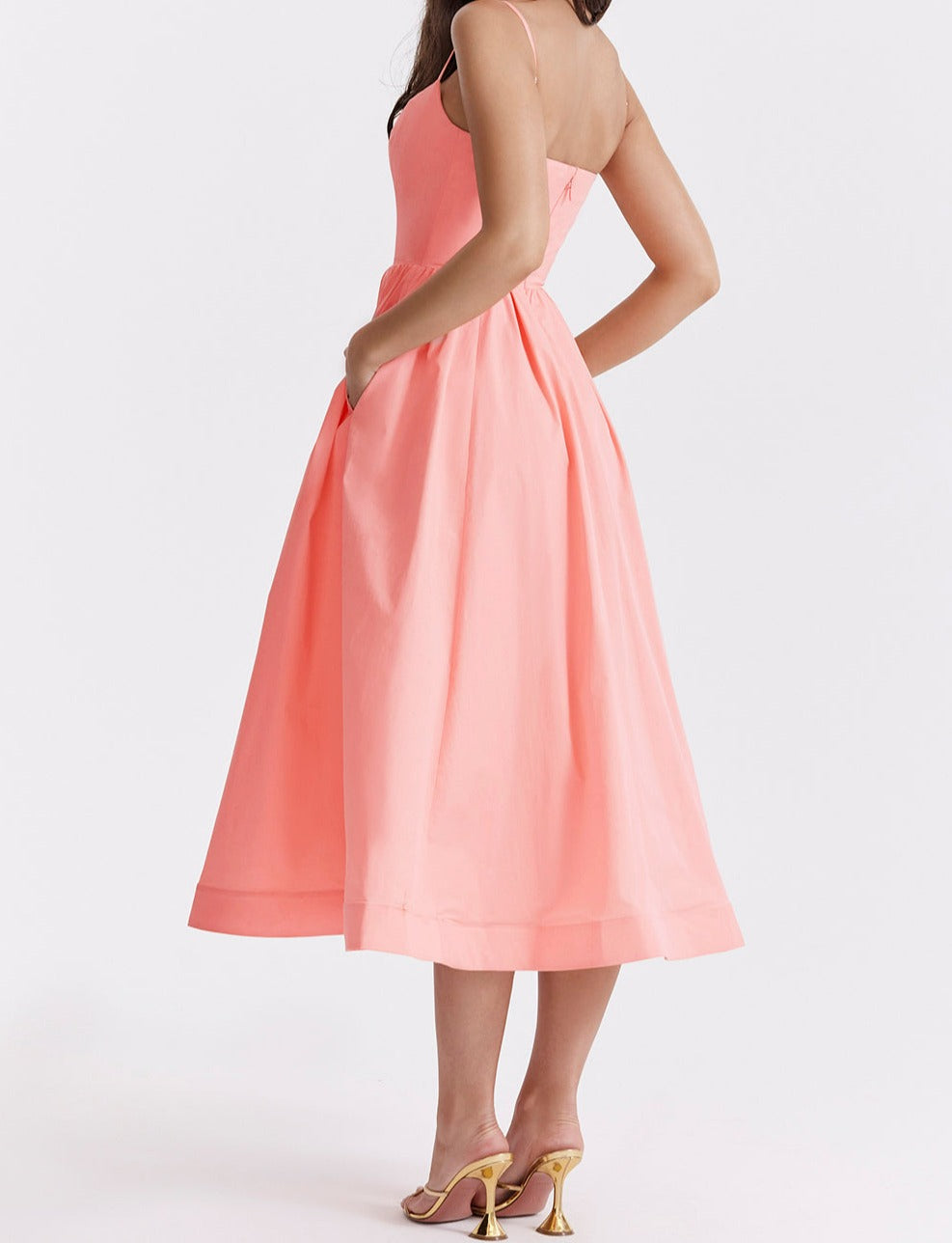 Aveline Sommer Eleganz Kleid | Leicht & Luftig für Stilvolle Tage