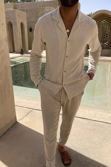 Mode Homme LuxeLinen | Look lin élégant pour l'été