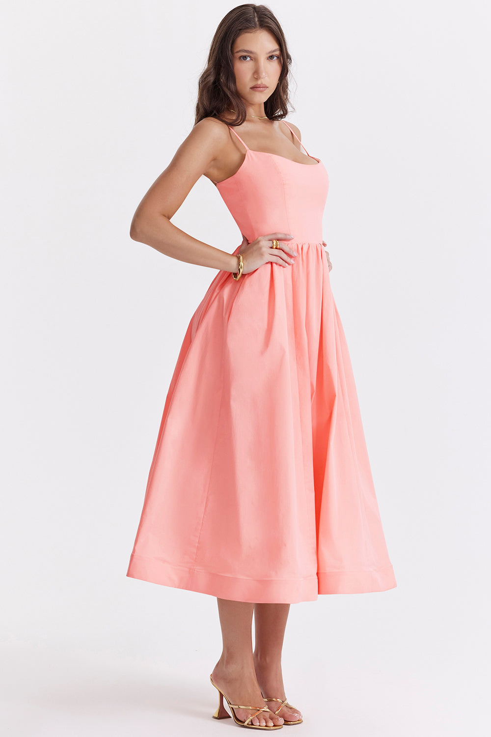 Aveline Sommer Eleganz Kleid | Leicht & Luftig für Stilvolle Tage
