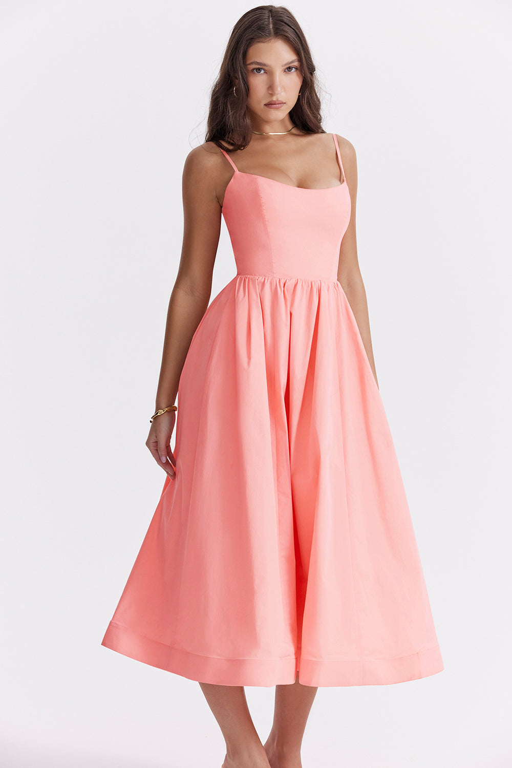 Aveline Sommer Eleganz Kleid | Leicht & Luftig für Stilvolle Tage
