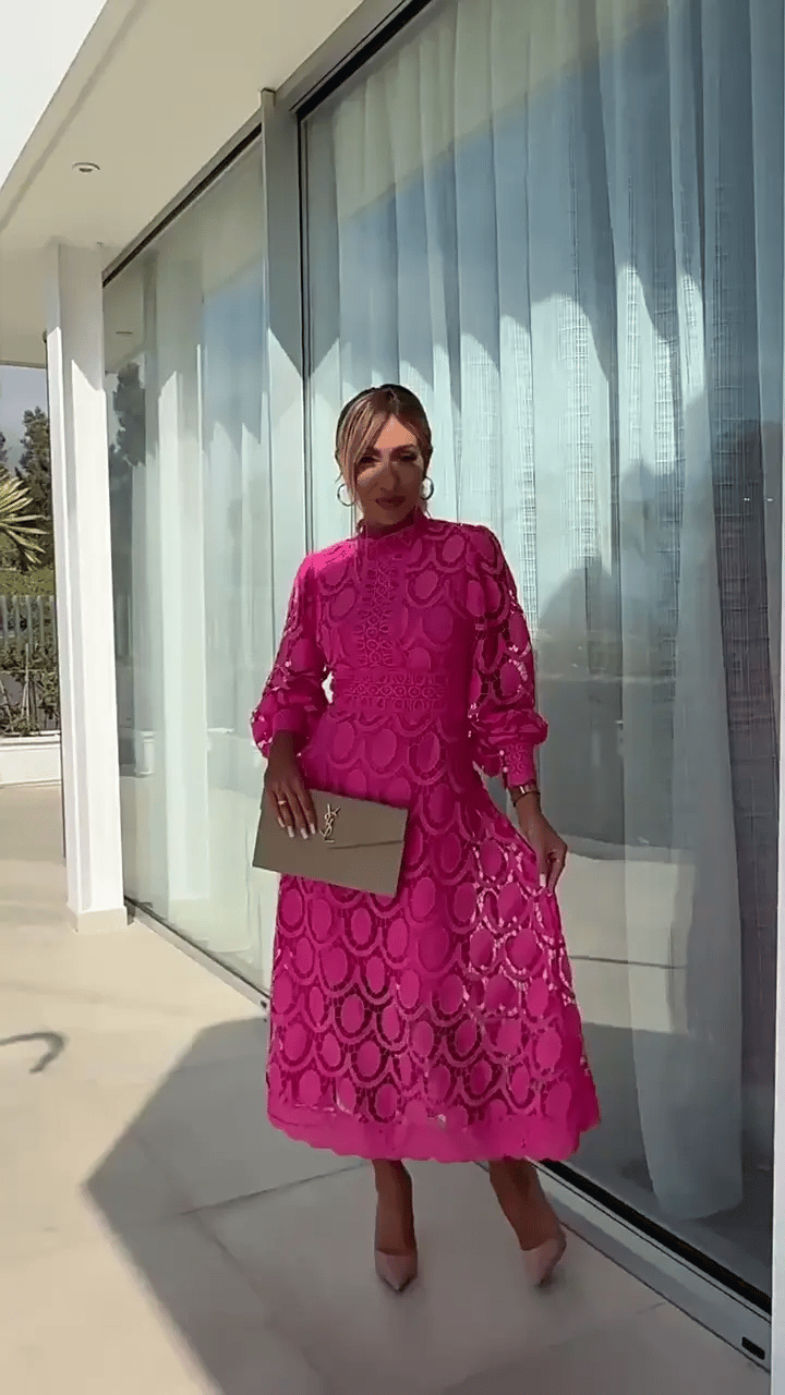 Robe élégante en dentelle DreamLace | Coupe féminine | Pour les femmes | Parfait pour les occasions spéciales